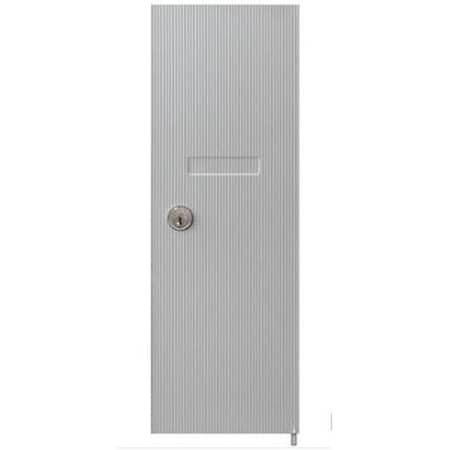 Salsbury Industries Salsbury Industries 3551ALM Replacement Door and Lock with 2 Keys - Aluminum 3551ALM